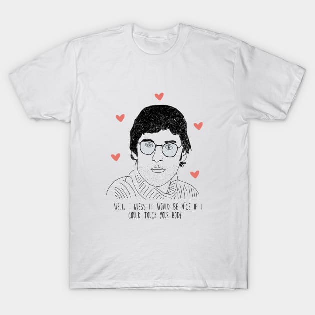 Louis Theroux T-Shirt by leeannwalker